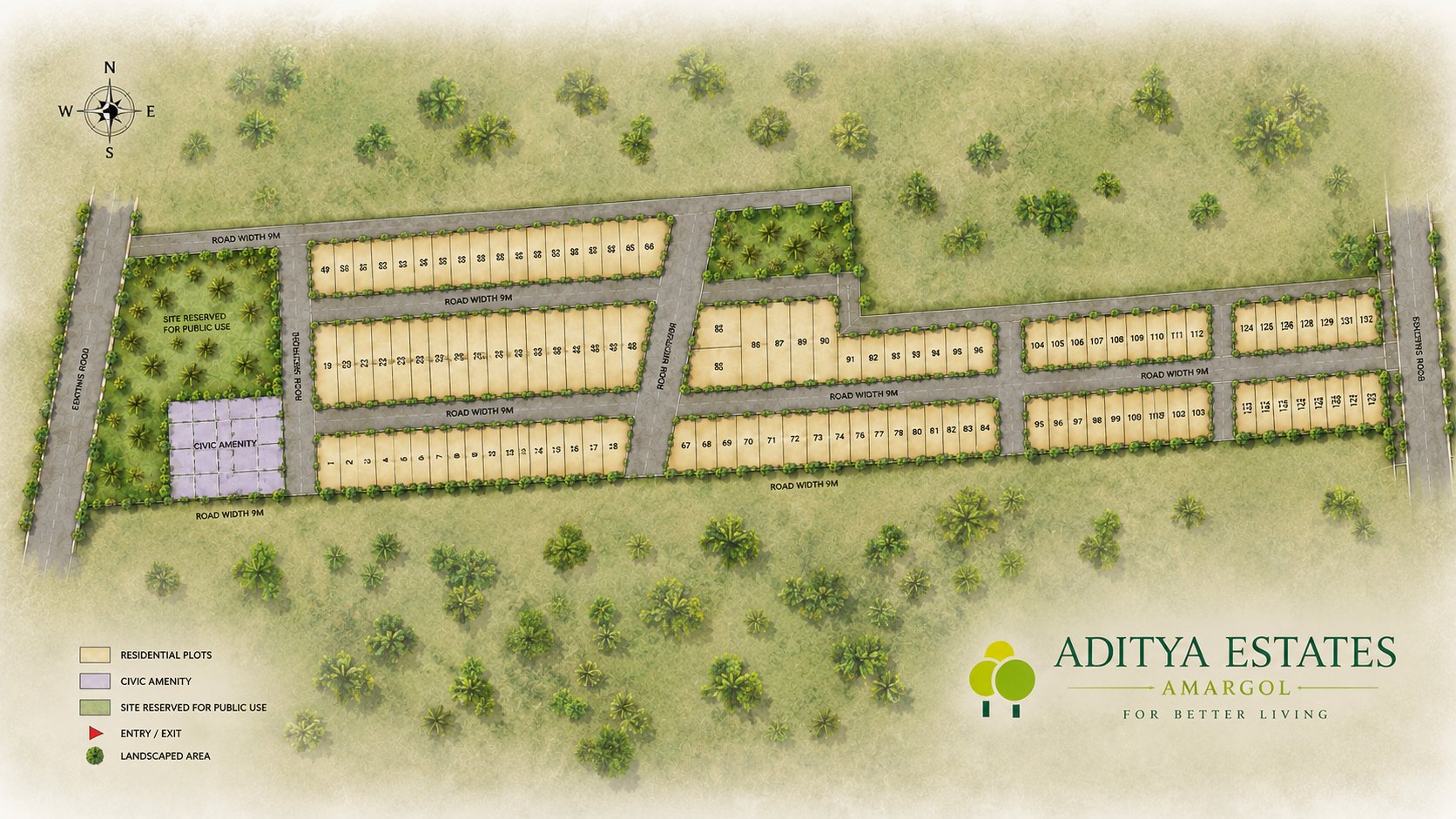 Aditya Estates, Amargol